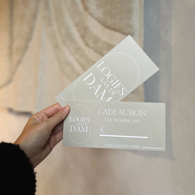 Cadeaubon Logies aan de Dam